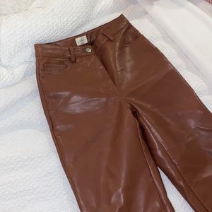 Aritzia Melina Pant in Patina Brown